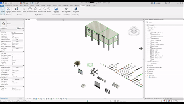 Parametric Revit Families Store